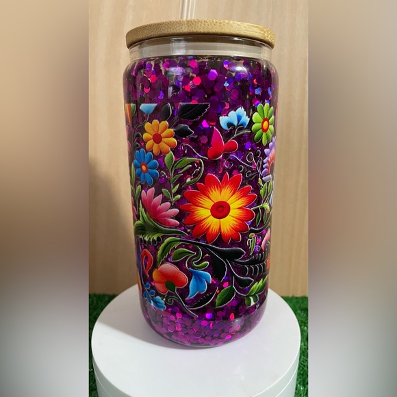 Other - Snow globe glass can cup